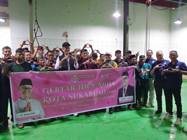 Gebyar Idul Adha Kota Sukabumi 1446 H Sukses Berbagi Cinta, Menebar Harapan, Menyatukan Kota Lewat 7000 Paket Qurban