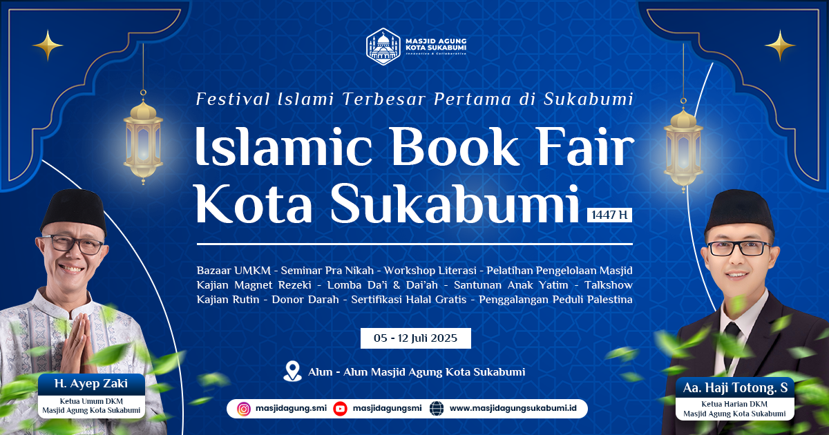 Kota Sukabumi Meriahkan Muharram Lewat Islamic Book Fair Kota Sukabumi Meriahkan Muharram Lewat Islamic Book Fair
