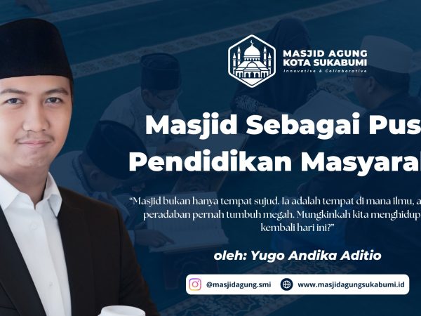 Masjid Sebagai Pusat Pendidikan Masyarakat