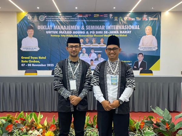 Waktunya Go Global! Masjid Agung Kota Sukabumi Utus 2 Pemuda Terbaik Ikuti Seminar Internasional Kemandirian Ekonomi Masjid