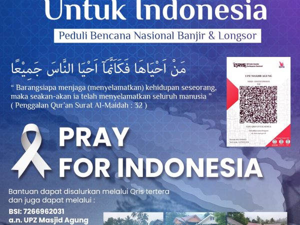 UPZ Masjid Agung Kota Sukabumi Resmi Buka Layanan Donasi untuk Korban Banjir & Longsor Nasional
