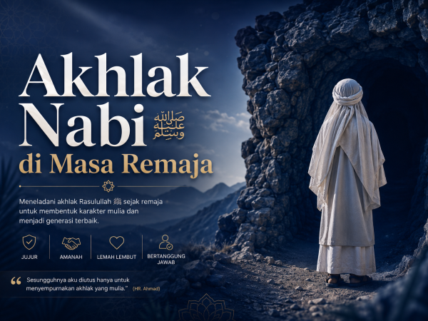 Meneladani Akhlak Nabi di Masa Remaja