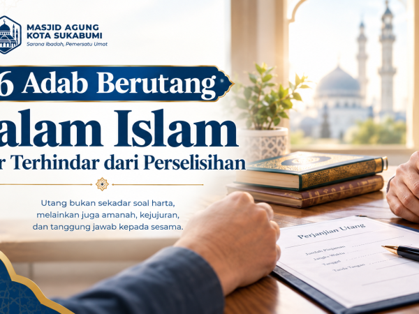 6 Adab Berutang dalam Islam agar Terhindar dari Perselisihan