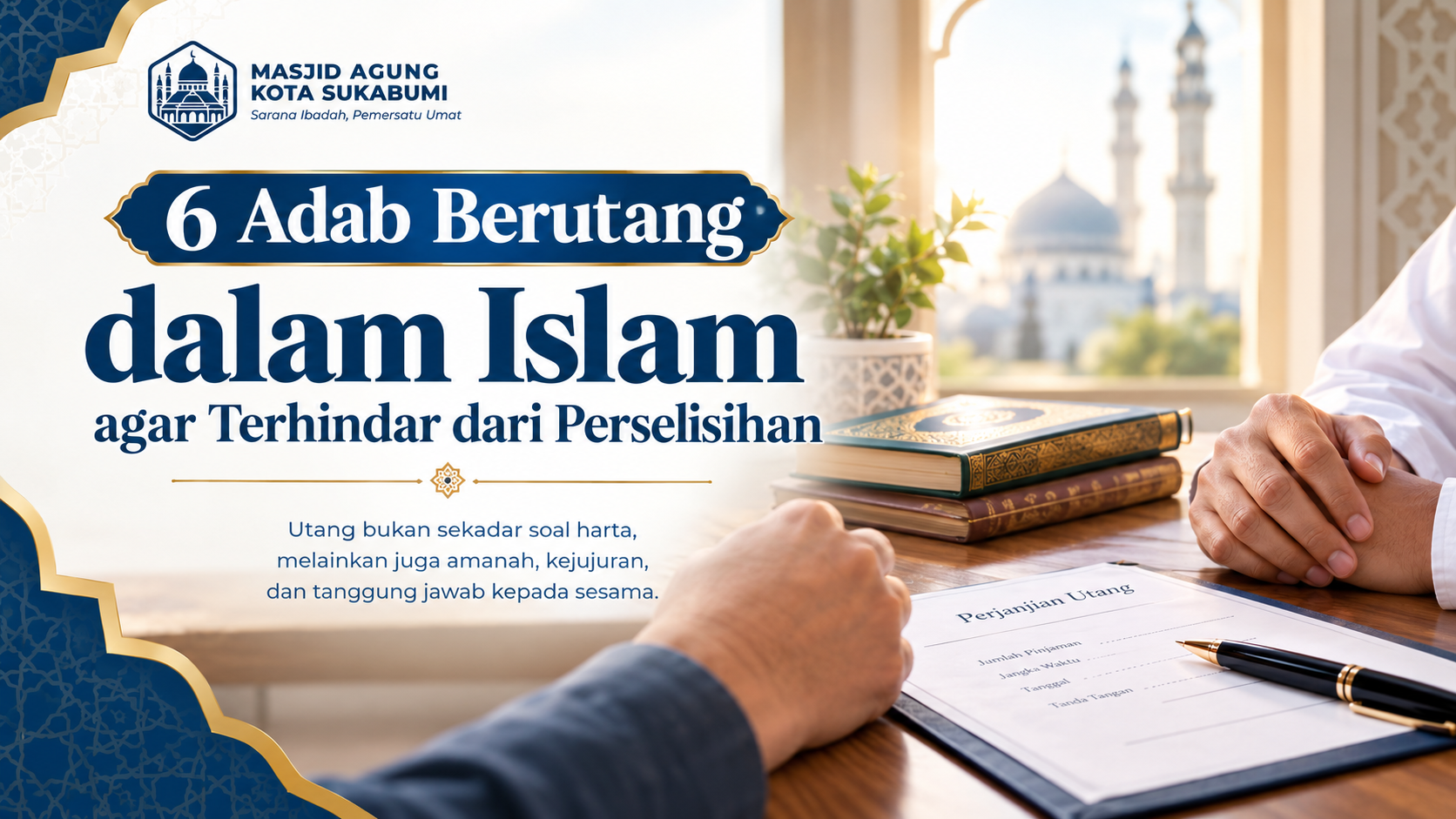 6 Adab Berutang dalam Islam agar Terhindar dari Perselisihan