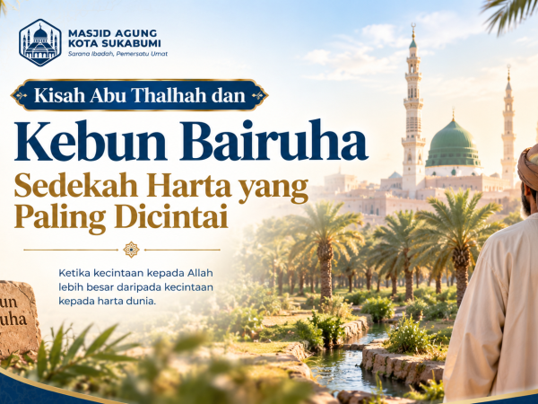 Kisah Abu Thalhah dan Kebun Bairuha, Sedekah Harta yang Paling Dicintai